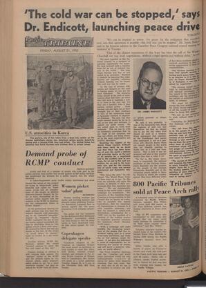   The Pacific Tribune - Friday, August 21, 1953   , page 12