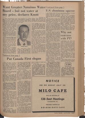   The Pacific Tribune - Friday, July 24, 1953   , page 7