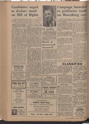   The Pacific Tribune - Friday, July 3, 1953   , page 2