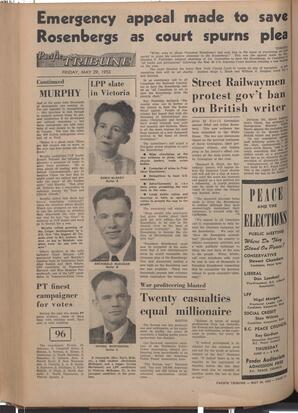   The Pacific Tribune - Friday, May 29, 1953   , page 12