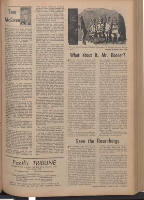   The Pacific Tribune - Friday, May 29, 1953   , page 5