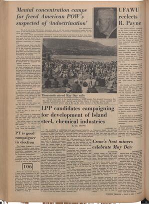   The Pacific Tribune - Friday, May 8, 1953   , page 2