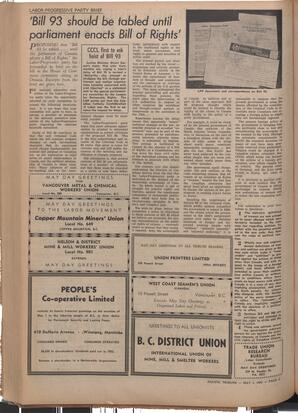   The Pacific Tribune - Friday, May 1, 1953   , page 4