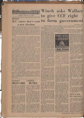   The Pacific Tribune - Friday, March 27, 1953   , page 12