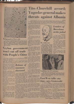  The Pacific Tribune - Friday, March 27, 1953   , page 3