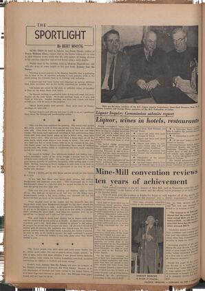   The Pacific Tribune - Friday, January 23, 1953   , page 2