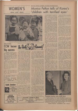   The Pacific Tribune - Friday, December 12, 1952   , page 11