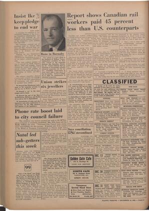  The Pacific Tribune - Friday, December 12, 1952   , page 6