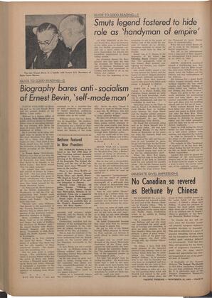   The Pacific Tribune - Friday, November 21, 1952   , page 8