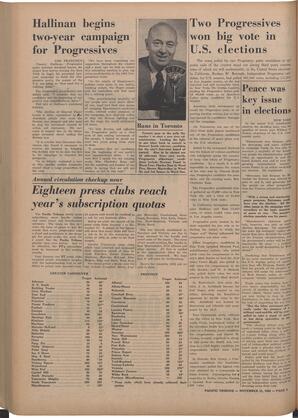   The Pacific Tribune - Friday, November 21, 1952   , page 2