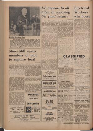   The Pacific Tribune - Friday, November 14, 1952   , page 6