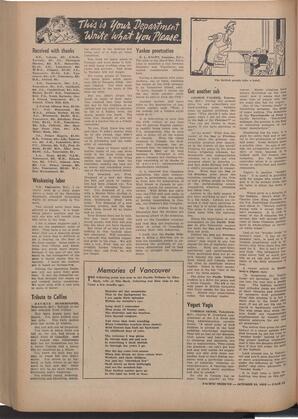   The Pacific Tribune - Friday, October 24, 1952   , page 12