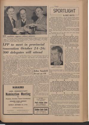   The Pacific Tribune - Friday, October 17, 1952   , page 7