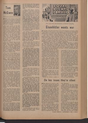   The Pacific Tribune - Friday, September 5, 1952   , page 5