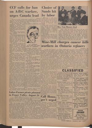   The Pacific Tribune - Friday, August 15, 1952   , page 6