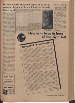   The Pacific Tribune - Friday, July 18, 1952   , page 7