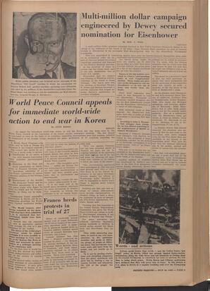   The Pacific Tribune - Friday, July 18, 1952   , page 3