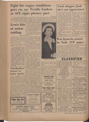   The Pacific Tribune - Friday, July 11, 1952   , page 6