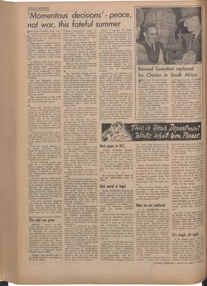  The Pacific Tribune - Friday, July 11, 1952   , page 4