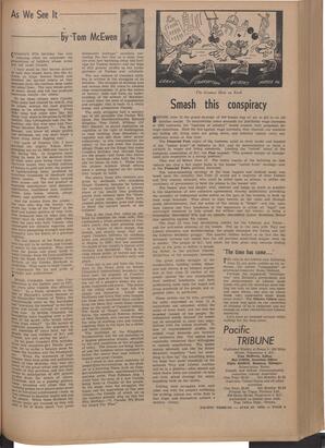   The Pacific Tribune - Friday, June 27, 1952   , page 5