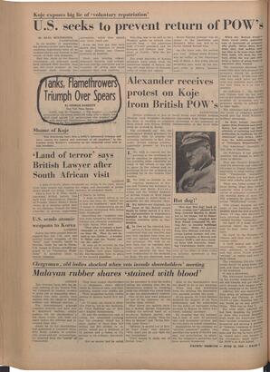   The Pacific Tribune - Friday, June 20, 1952   , page 2