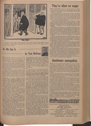   The Pacific Tribune - Friday, June 6, 1952   , page 5