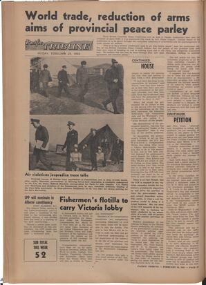   The Pacific Tribune - Friday, February 29, 1952   , page 12