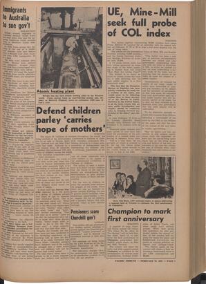   The Pacific Tribune - Friday, February 29, 1952   , page 3