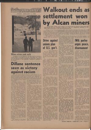   The Pacific Tribune - Friday, February 1, 1952   , page 14