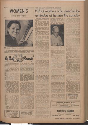   The Pacific Tribune - Friday, January 11, 1952   , page 11