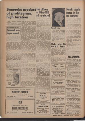   The Pacific Tribune - Friday, December 21, 1951   , page 6