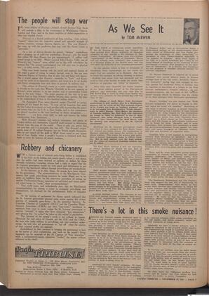   The Pacific Tribune - Friday, November 16, 1951   , page 8