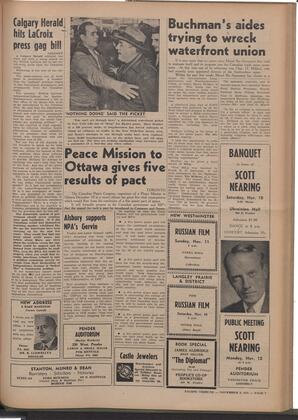   The Pacific Tribune - Friday, November 9, 1951   , page 7