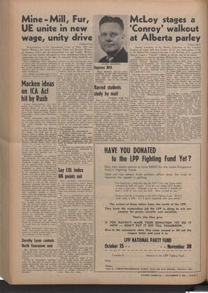   The Pacific Tribune - Friday, November 9, 1951   , page 2