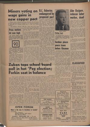   The Pacific Tribune - Friday, November 2, 1951   , page 6