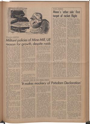   The Pacific Tribune - Friday, October 26, 1951   , page 9
