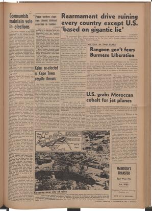   The Pacific Tribune - Friday, October 26, 1951   , page 3