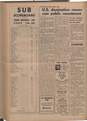   The Pacific Tribune - Friday, October 5, 1951   , page 6