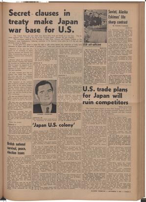   The Pacific Tribune - Friday, October 5, 1951   , page 3