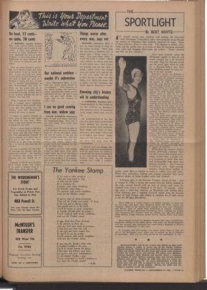   The Pacific Tribune - Friday, September 28, 1951   , page 11