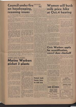   The Pacific Tribune - Friday, September 28, 1951   , page 6