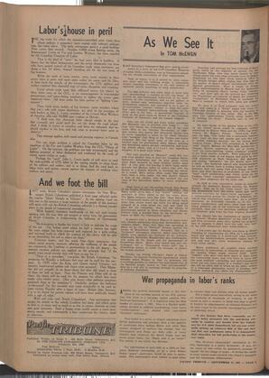   The Pacific Tribune - Friday, September 21, 1951   , page 8