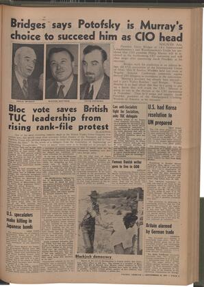   The Pacific Tribune - Friday, September 21, 1951   , page 3