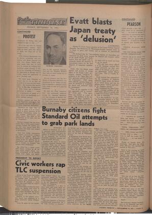   The Pacific Tribune - Friday, September 14, 1951   , page 12