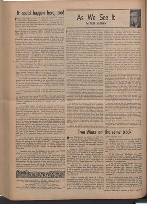   The Pacific Tribune - Friday, August 3, 1951   , page 8