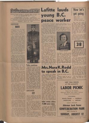   The Pacific Tribune - Friday, July 27, 1951   , page 12