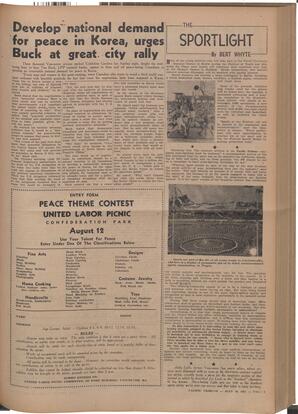   The Pacific Tribune - Friday, July 20, 1951   , page 7
