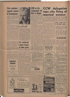   The Pacific Tribune - Friday, July 13, 1951   , page 6