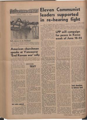   The Pacific Tribune - Friday, June 15, 1951   , page 12