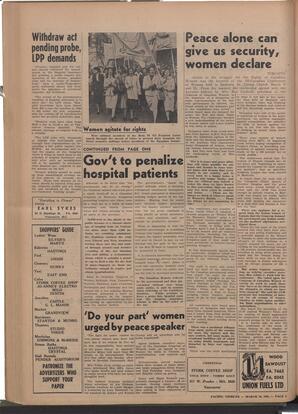   The Pacific Tribune - Friday, March 16, 1951   , page 6